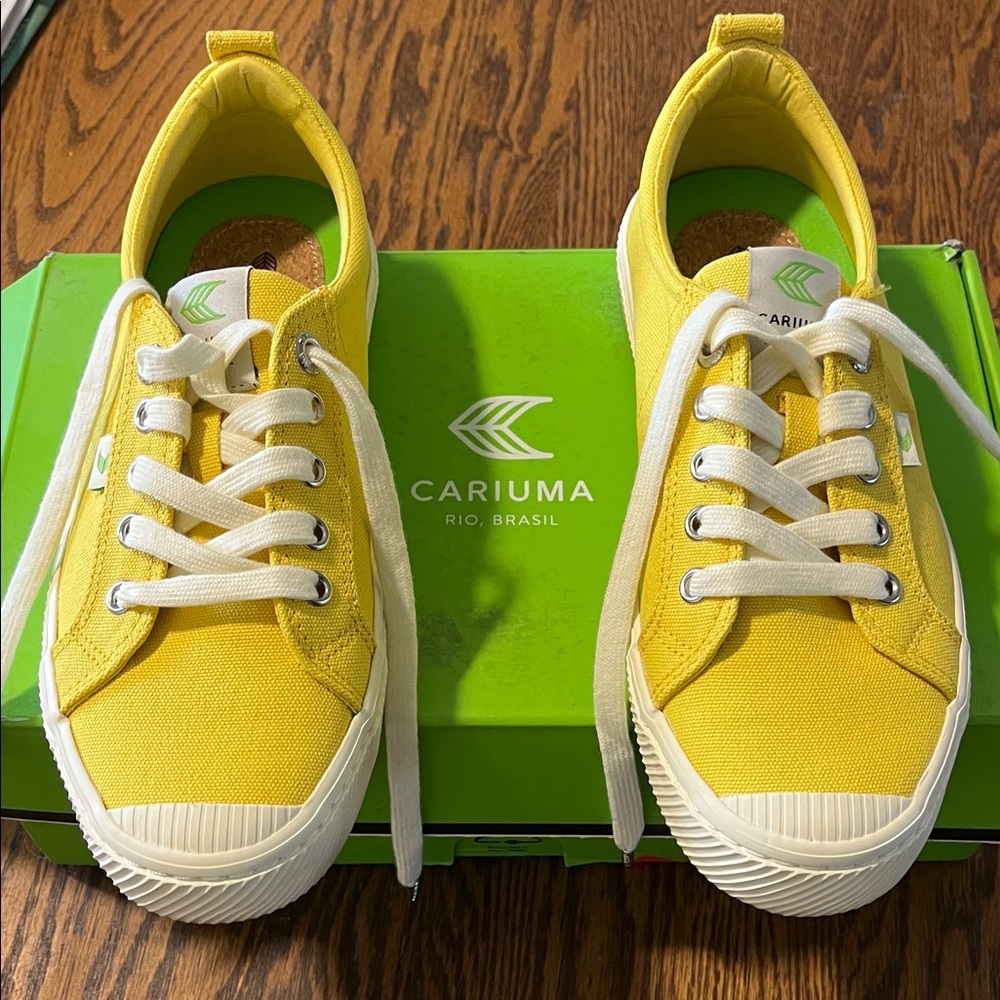 Cariuma Vibrant Yellow Sneakers